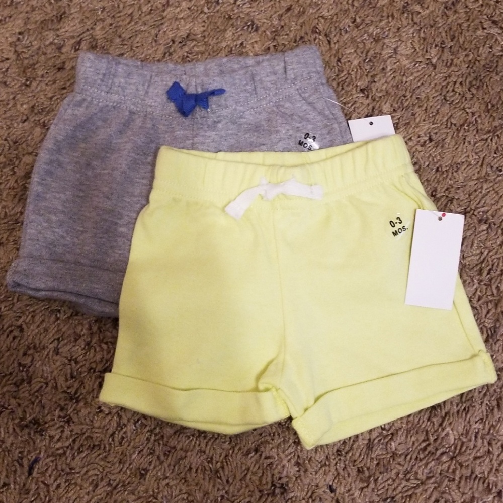 NWT Baby Boys shorts 0-3